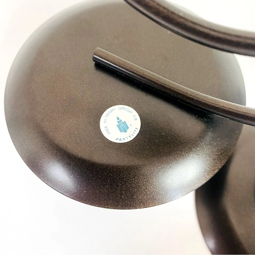 PartyLite Viking 4 Pillar Metal Candle Holder 8” x 8” - Picture 5 of 5